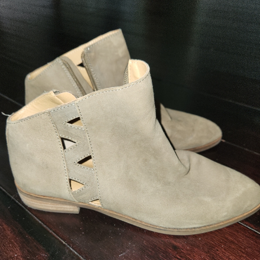 Lucky Brand Leather Booties